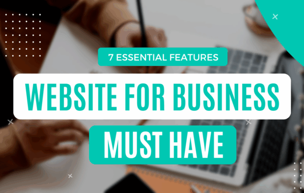 Website for business features